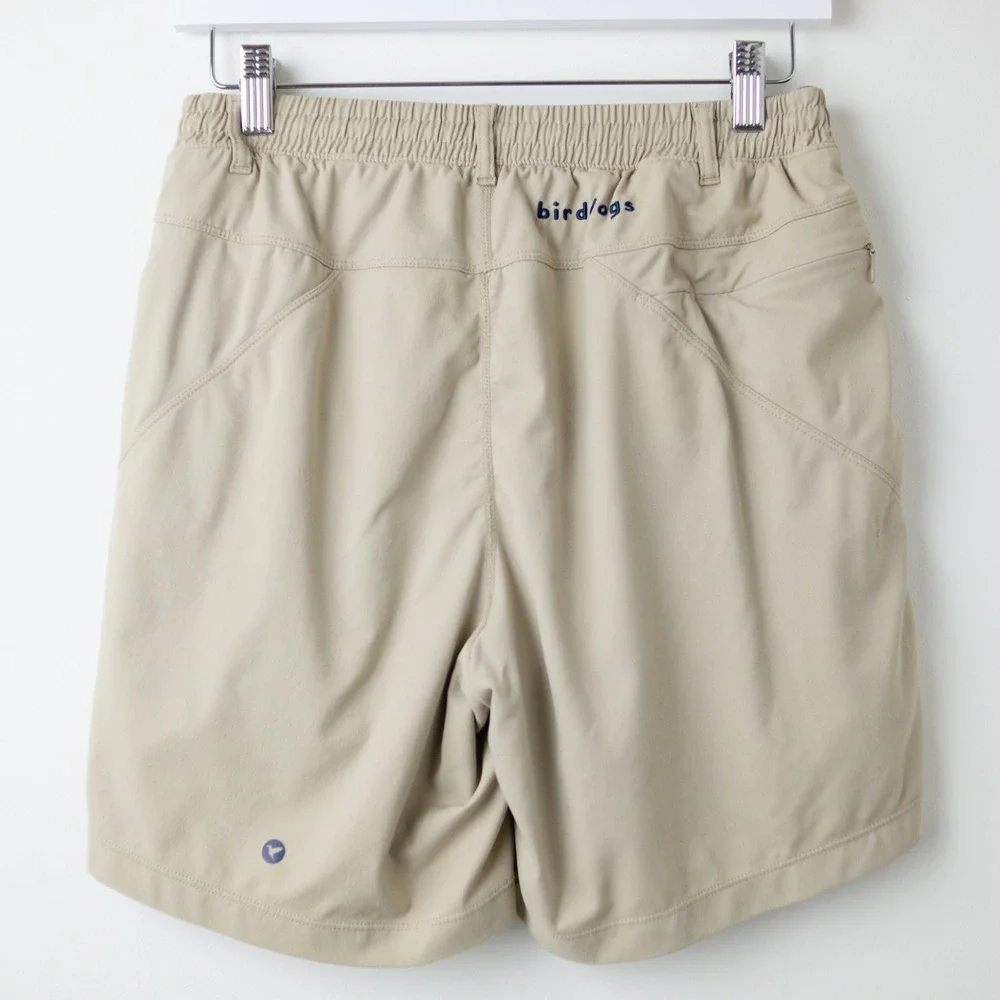Birddogs Khaki Shorts with Navy Waistband
